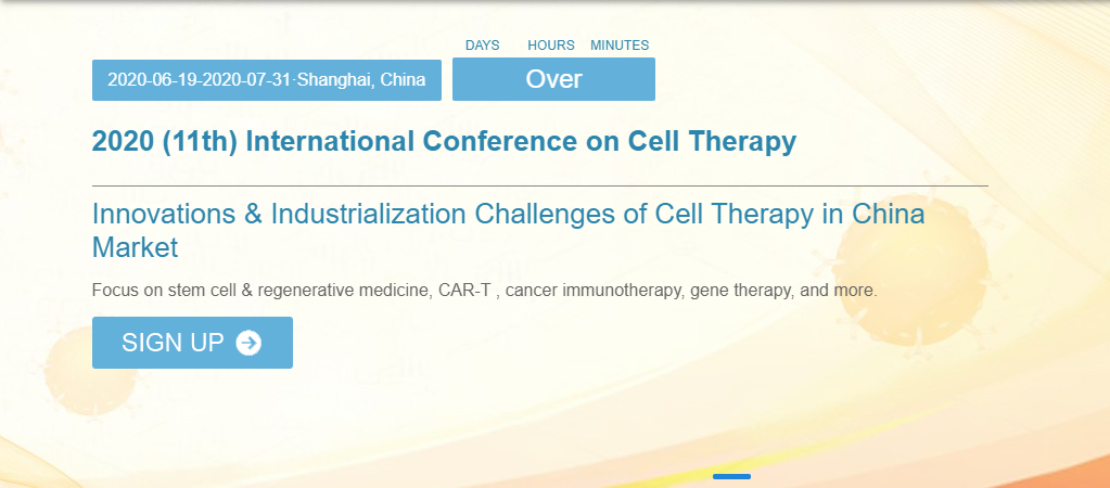 2020 (11th) International Conference on Cell Therapy