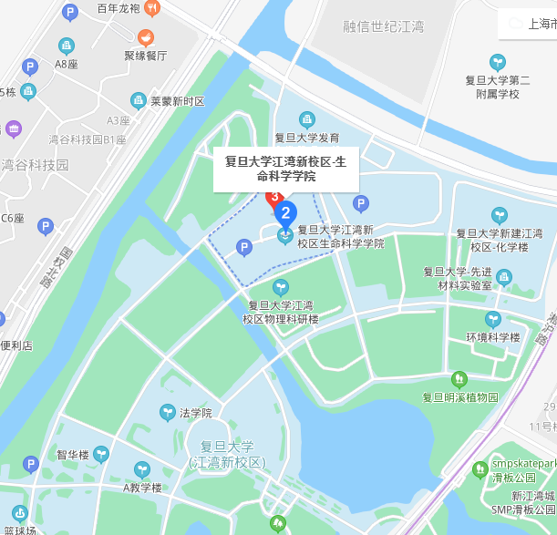 复旦大学江湾校区地图图片